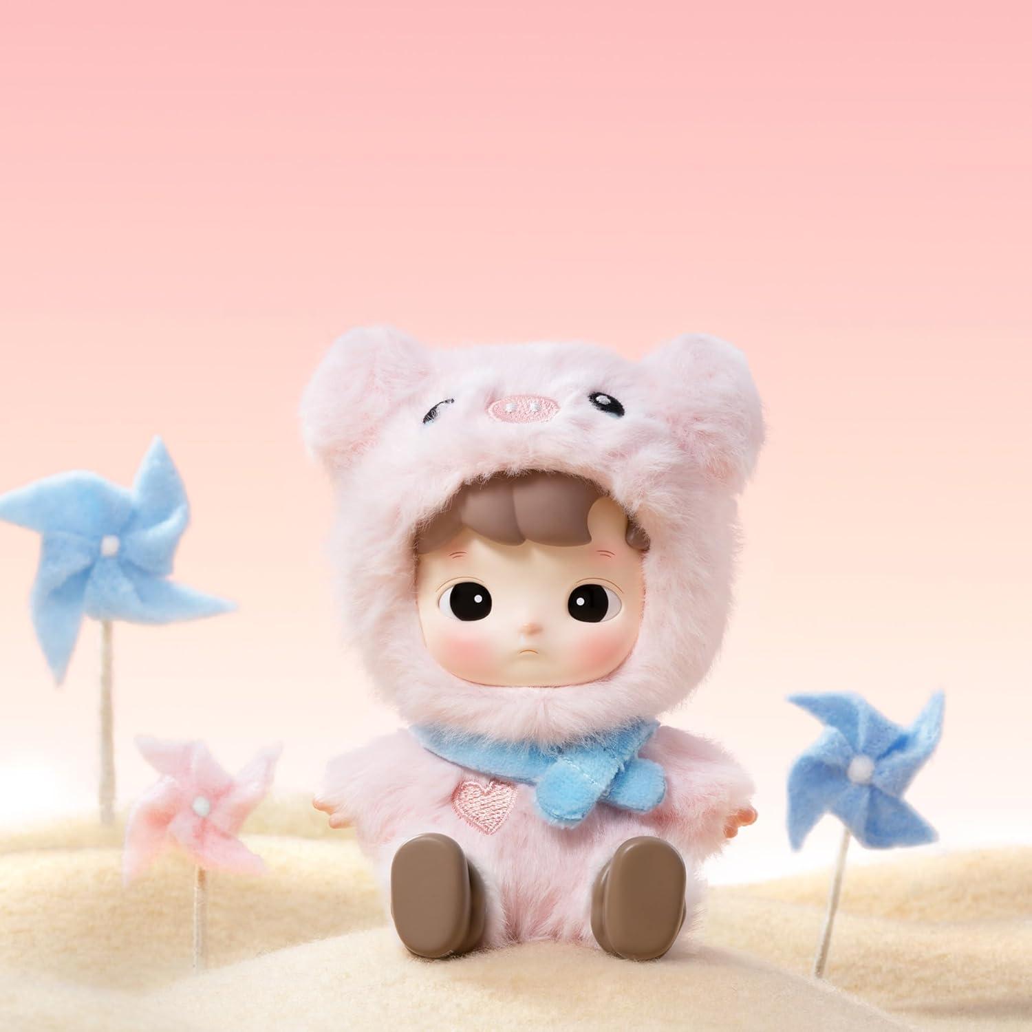 imagePOP MART HACIPUPU Snuggle with You Series Blind Box Figures Collectible Toys Home Decorations Holiday Birthday Gifts for Girls and Boys Whole SetWhole Set