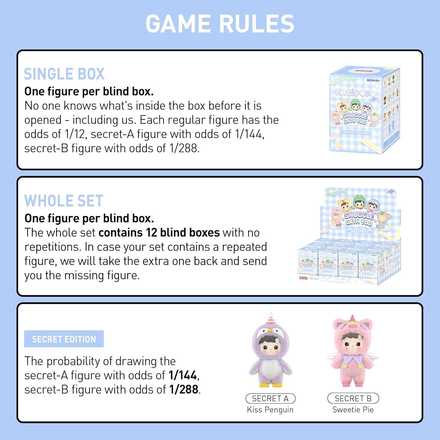 imagePOP MART HACIPUPU Snuggle with You Series Blind Box Figures Collectible Toys Home Decorations Holiday Birthday Gifts for Girls and Boys Whole SetWhole Set