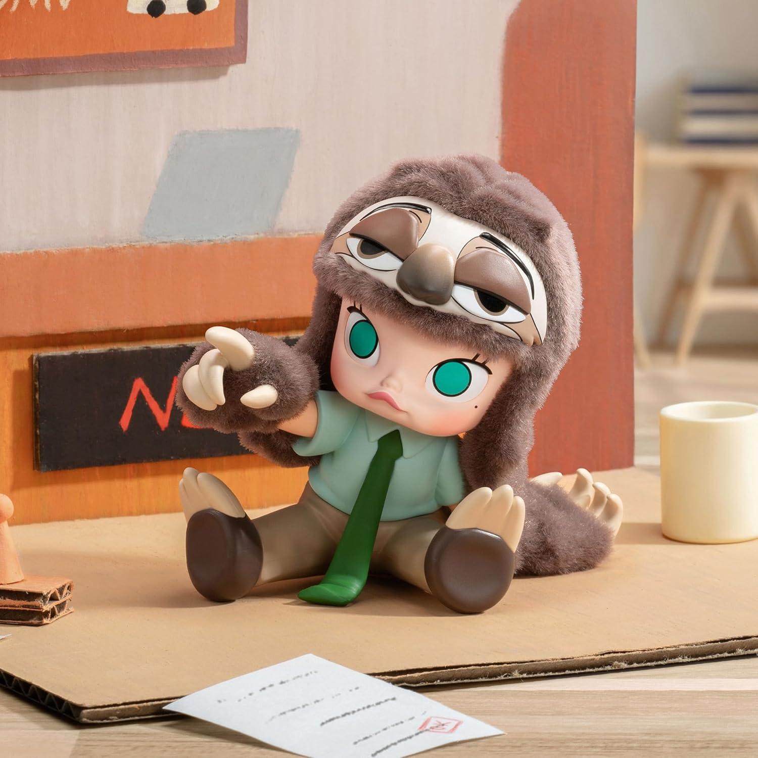 imagePOP MART Molly  Zootopia CoBranded Series Blind Box Figures Collectible Toys Home Decorations Holiday Birthday Gifts for Girls and Boys Whole SetSingle Box