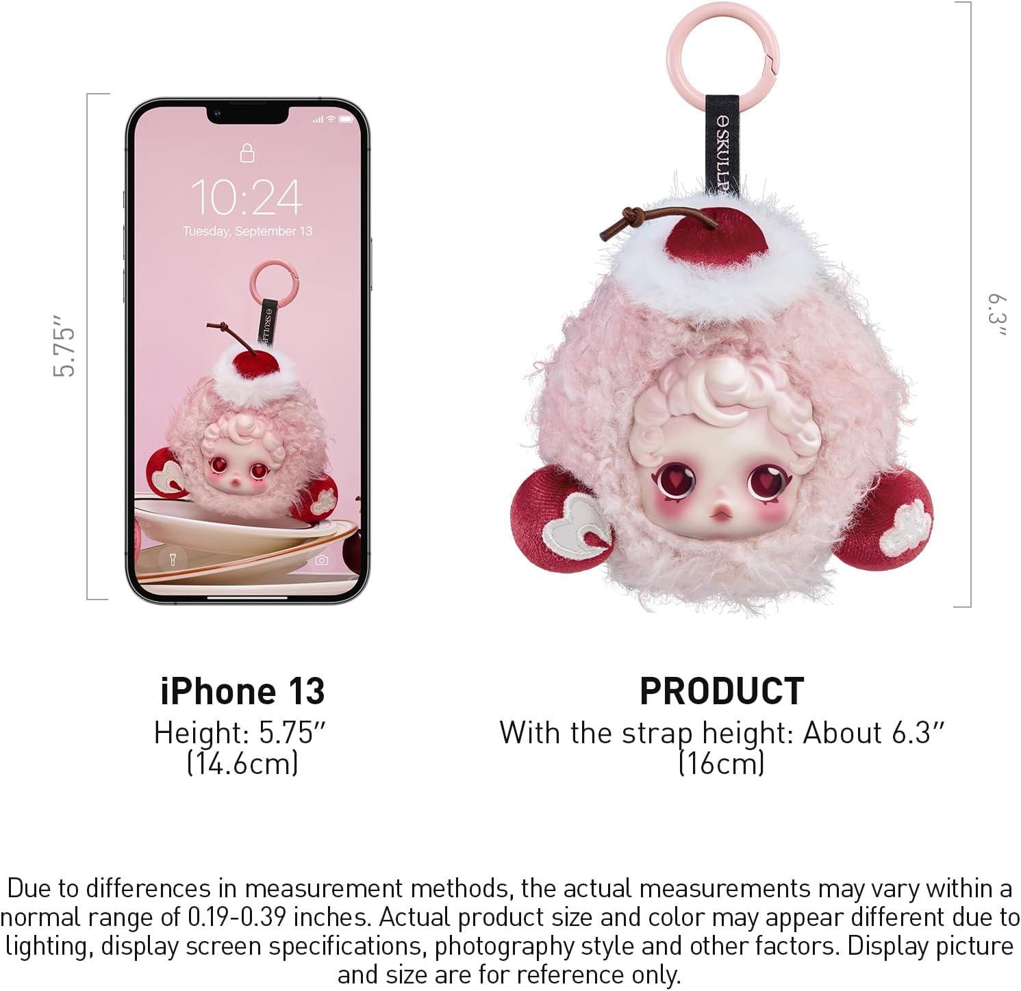 imagePOP MART SKULLPANDA You Found MeSeries Earphone BagPranky Peanut Portable Earbuds Case for Apple Samsung JBL Headphone Earbud Protective Carrying Case BagPranky Peanut