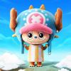 imagePOP MART MEGA LABUBU 400 Tony Tony Chopper 138in35cm Figurine Toys for Mordern Home Dcor Collectible Art Toy 1PC