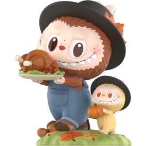 imagePOP MART The Monsters Thanksgiving Figurine Toys for Mordern Home Dcor Collectible Art ToyThanksgiving Decoration Gift for boy and Girl