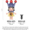 imagePOP MART MEGA Royal Molly 400 Snow White 1496in38cm Figurine Mordern Home Dcor Holidday Decoration Collectible Art Toy