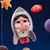 imagePOP MART Crybaby Crying to The Moon Series Blind Box Figures Collectible Toys Home Decorations Holiday Birthday Gifts for Girls and Boys Single BoxSingle Box