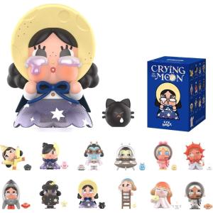 imagePOP MART Crybaby Crying to The Moon Series Blind Box Figures Collectible Toys Home Decorations Holiday Birthday Gifts for Girls and Boys Single BoxSingle Box