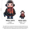 image:imagePOP MART MEGA SPACE MOLLY 1000 Stranger Things 2748in698cm Figurine Toys for Mordern Home Dcor Collectible Art Toy 1PC