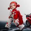 image:imagePOP MART SKULLPANDA  Ducati 16 Action Figure BJD Doll Ball Jointed Doll DIY Clothes Toys for Modern Home Decor Collectible Toy Gifts for Girlfriend Daughter