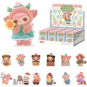 image:imagePOP MART PUCKY Fairies Market Series Blind Box Figures Collectible Toys Home Decorations Holiday Birthday Gifts for Girls and Boys Single BoxWhole Set