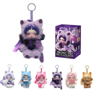 image:imagePOP MART SKULLPANDA  My Little Pony Series Plush Doll Pendant Blind Box Figures Collectible Toys Home Decorations Holiday Birthday Gifts for Girls and Boys Single BoxSingle Box