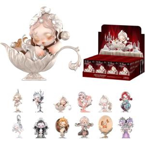 image:imagePOP MART SKULLPANDA The Feast Begins Series Blind Box Figures Collectible Toys Home Decorations Holiday Birthday Gifts for Girls and Boys Single BoxWhole Set