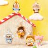 image:imagePOP MART POP Bean Fluffy amp Cozy SeriesPlush Pendant Blind Box Figures Collectible Toys Home Decorations Holiday Birthday Gifts for Girls and Boys Whole SetWhole Set