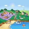 image:imagePOP MART Tom and Jerry Funfair Series Blind Box Figures Collectible Toys Home Decorations Holiday Birthday Gifts for Girls and Boys Single BoxSingle Box