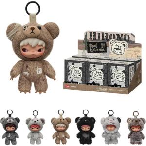 image:imagePOP MART Hirono Road Journal SeriesPlush Doll Pendant Blind Box Figures Collectible Toys Home Decorations Holiday Birthday Gifts for Girls and Boys Whole SetWhole Set