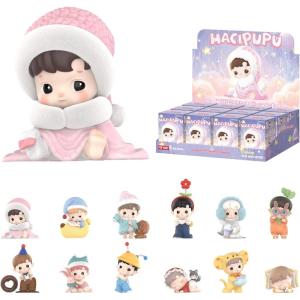 image:imagePOP MART HACIPUPU Whispers of My World Series Blind Box Figures Collectible Toys Home Decorations Holiday Birthday Gifts for Girls and Boys Whole SetWhole Set