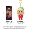 image:imagePOP MART Angry Molly  Angry Energy Series Plush Pendant Blind Box Bag Charm Collectible Toys Home Decorations Holiday Birthday Gifts for Girls and Boys Whole SetWhole Set
