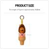 image:imagePOP MART Moon Gelato SeriesHoney Plush Pendant Blind Box Bag Charm Collectible Toys Home Decorations Holiday Birthday Gifts for Girls and BoysDouble Scoop Gelato