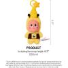 image:imagePOP MART Moon Gelato SeriesHoney Plush Pendant Blind Box Bag Charm Collectible Toys Home Decorations Holiday Birthday Gifts for Girls and BoysHoney