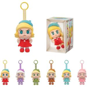 image:imagePOP MART Angry Molly  Angry Energy Series Plush Pendant Blind Box Bag Charm Collectible Toys Home Decorations Holiday Birthday Gifts for Girls and Boys Whole SetSingle Box