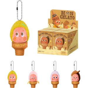 image:imagePOP MART Twinkle Twinkle Moon Gelato SeriesIce Cream Plush Pendant Blind Box Collectible Toys Home Decorations Holiday Birthday Gifts for Girls and Boys Whole SetWhole Set