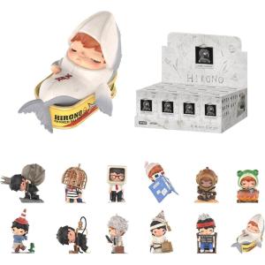 image:imagePOP MART Hirono Tamed Wildgrass Series Blind Box Figures Collectible Toys Home Decorations Holiday Birthday Gifts for Girls and Boys Single BoxWhole Set