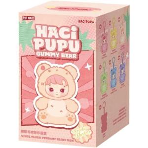 image:imagePop Mart Labubu HACIPUPU Gummy Bear Series Vinyl Plush Pendant Single Blind Box