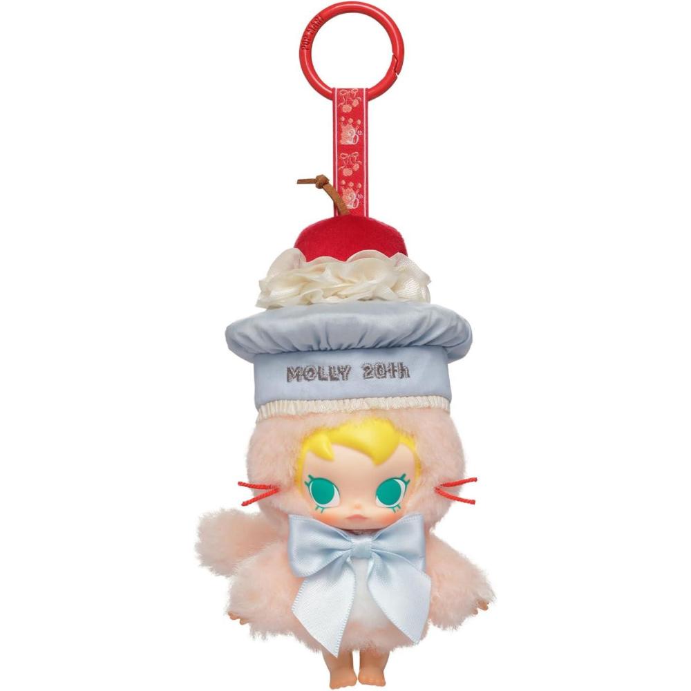 image:imagePOP MART Baby Molly 20th Anniversary Vinyl Plush Blister Pack Bag Charm Collectible Holiday Birthday Gift for Kids Adults