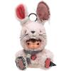 image:imagePOP MART Hirono Little Hare Plush Doll Pendant Hirono with Bunny Costume Stuffed Animals Stuffed Toy Holiday Birthday Gift for Kids Adults