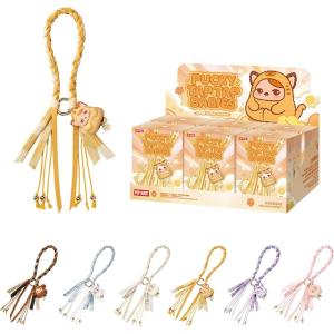 image:imagePOP MART Pucky Tap Tap Babies SeriesPendant Blind Box Keychain Bag Charm Collectible Holiday Birthday for Kids Adults Whole Set