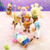 image:imagePOP MART Residents of Bikini BottomWhimsical Plush Part2 Blind Box Keychain  Plush Pendant Bag Charm Collectible Holiday Birthday Gift Single BoxWhole Set