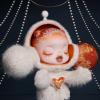 image:imagePOP MART MEGA  SKULLPANDA 400 White Moon 1299 inches Height Toys for Modern Home Decor Collectible Toy Set for Desk Accessories