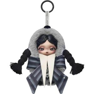 image:imagePOP MART SKULLPANDA  Wednesday PlushNevermore Academy Uniform Version Collectible Toy Charm Holiday Birthday Gifts for Girls and BoysNevermore Academy Uniform Version