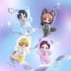 image:imagePOP MART aespa Fluffy Club Series Vinyl Plush Doll Pendant Blind Box Keychain Kpop Vinyl Plush Bag Charm Collectible Holiday Birthday Gifts for Kids Adults Single BoxSingle Box