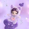 image:imagePOP MART aespa Fluffy Club Series Vinyl Plush Doll Pendant Blind Box Keychain Kpop Vinyl Plush Bag Charm Collectible Holiday Birthday Gifts for Kids Adults Single BoxSingle Box