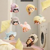 image:imagePOP MART Crybaby Cry Me an Ocean Series  Vinyl Plush Pendant Blind Box Bag Charm Collectible Holiday Birthday Gifts for Kids Adults Single Box