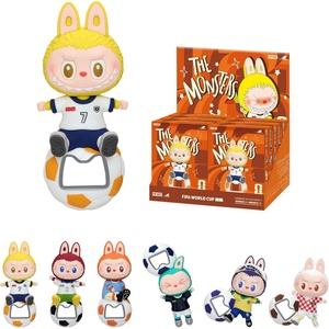 image:imagePOP MART THE MONSTERS  FIFA SERIES  Bottle Opener Fridge Magnet Blind Box Cute LABUBU Home Decor FIFA World Cup 2026 Merchandise Gift for Housewarming Party Soccer Fans Single BoxWhole Set