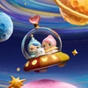 image:imagePOP MART PUCKY Love Across Galaxies Figure Collectible Toys Home Decorations Holiday Birthday Gift for Girls and Boys